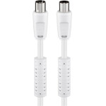 Goobay Antenna Cable With Ferrite (80 dB), Double Shielded - (50742)