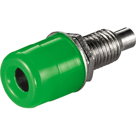 Goobay Banana Chassis Socket With Screw (10 pcs) - (11733)