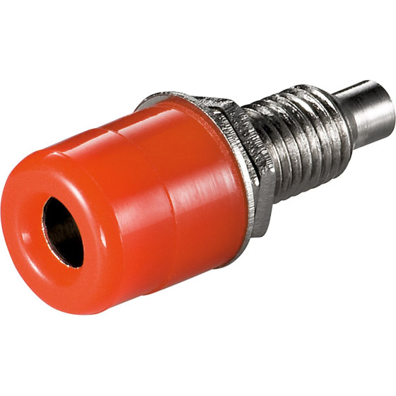 Goobay Banana Chassis Socket With Screw (10 pcs) - (11734)