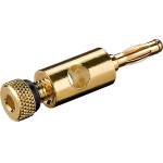 Goobay Banana Plug With Screw Connection (10 pcs) - (11683)