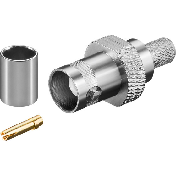 Goobay Bnc Crimp Coupler - (11358)