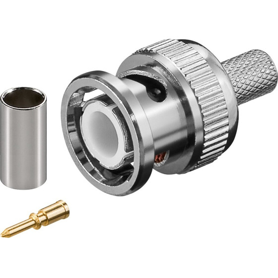 Goobay Bnc Crimp Plug (10 pcs) - (11334)