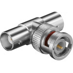 Goobay Bnc Plug   2x Bnc Female (10 pcs) - (11344)