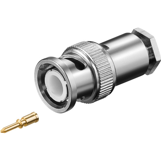 Goobay Bnc Plug With Screw Connection (10 pcs) - (11332)