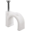 Goobay Cable Clip 12 mm, White - (17083)