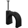 Goobay Cable Clip 14 mm, Black - (64685)