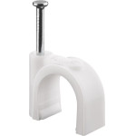 Goobay Cable Clip 14 mm, White - (17084)