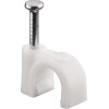 Goobay Cable Clip 7 mm, White - (17079)