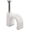Goobay Cable Clip 9 mm, White - (17081)