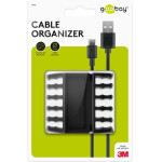 Goobay Cable Management 5 Slots, Black - (70433)