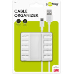 Goobay Cable Management 5 Slots, White - (70431)