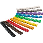 Goobay Cable Marker Clips ''Digits 0-9'' For Cable Diameters Of 2.8 - 4.6 Mm - (72513)
