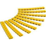 Goobay Cable Marker Clips ''Letters A-C'' For Cable Diameters Of 2.8 - 4.6 Mm - (72516)