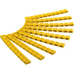 Goobay Cable Marker Clips ''Letters A-C'' For Cable Diameters Of 3.8 - 5.9 Mm - (72517)