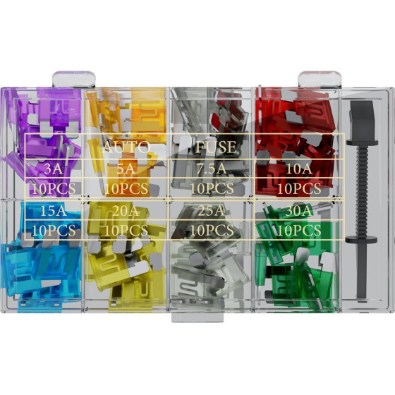 Goobay Car Blade Fuse Assortment, 81 pcs. - (20339)