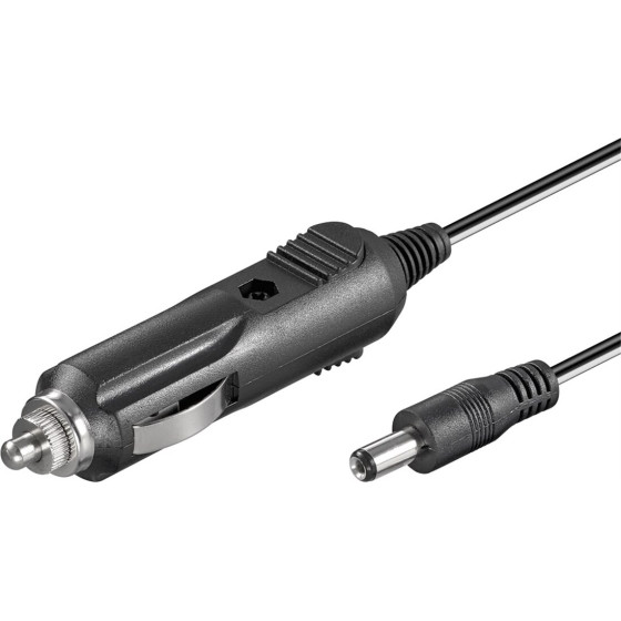 Goobay Car Cigarette Lighter Cable To Dc Plug, 12 V, 1.8 m - (12019)