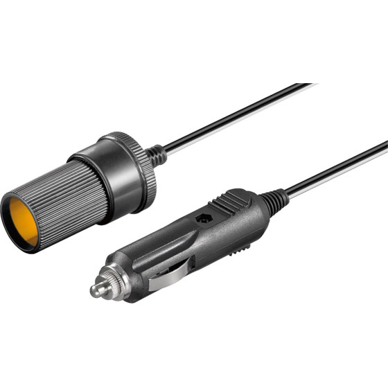 Goobay Car Cigarette Lighter Extension, 12 V, 2.0 m - (11425)