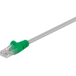 Goobay Cat 5e Crossover Patch Cable, U/UTP, grey-Green - (68861)
