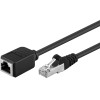 Goobay Cat 5e Extension Cable F/UTP, Black - (73386)