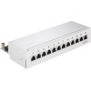 Goobay Cat 5e Mini/Desktop Patch Panel, 12 Port - (93041)