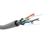 Goobay Cat 5e Network Cable, F/UTP, Grey - (68708)