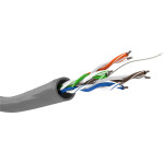 Goobay Cat 5e Network Cable, U/UTP, Grey - (68710)