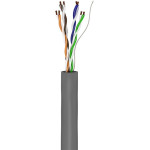 Goobay Cat 5e Network Cable, U/UTP, Grey - (93292)