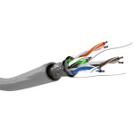Goobay Cat 5e Network Cable, U/UTP, Grey - (95409)