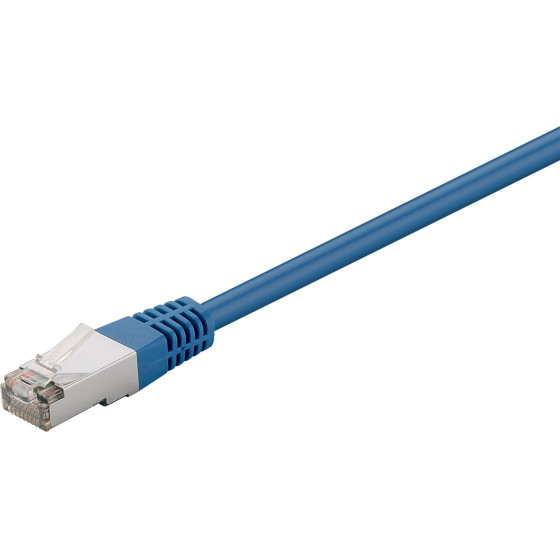 Goobay Cat 5e Patch Cable, F/UTP, Blue - (73071)