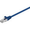 Goobay Cat 5e Patch Cable, SF/UTP, Blue - (95543)