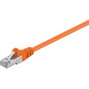 Goobay Cat 5e Patch Cable, SF/UTP, Orange - (93444)
