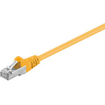 Goobay Cat 5e Patch Cable, SF/UTP, Yellow - (68068)