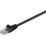 Goobay CAT 5e Patch Cable, U/UTP, black 2 m - (68647)