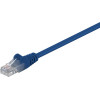 Goobay Cat 5e Patch Cable, U/UTP, Blue - (68340)