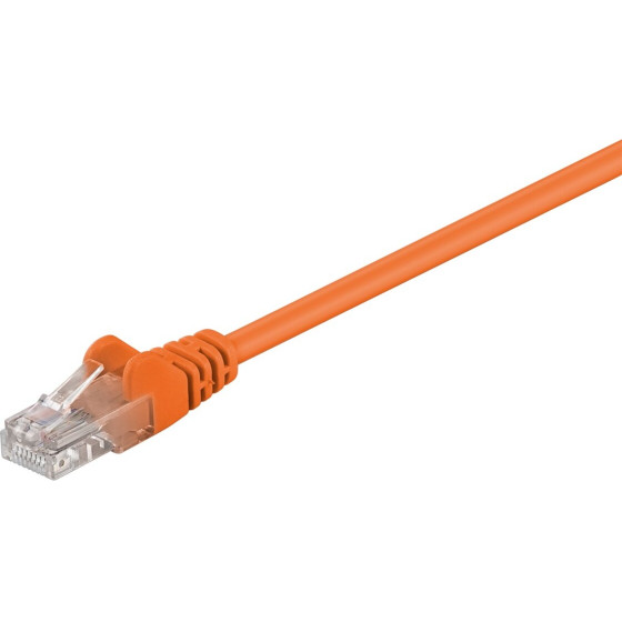 Goobay Cat 5e Patch Cable, U/UTP, Orange - (95230)