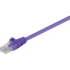 Goobay Cat 5e Patch Cable, U/UTP, Violet - (95202)