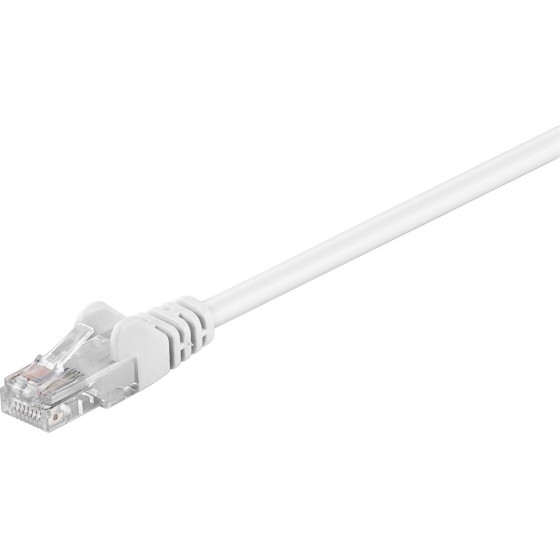 Goobay Cat 5e Patch Cable, U/UTP, White - (95642)