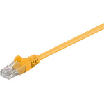 Goobay CAT 5e Patch Cable, U/UTP, yellow 1 m - (68341)