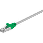 Goobay Cat 5e, F/Utp Crossover Cable, grey, Green - (50189)