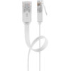 Goobay Cat 6 Flat Patch Cable, U/UTP, White - (95150)