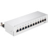 Goobay Cat 6 Mini/Desktop Patch Panel, 12 Port - (69306)