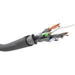 Goobay Cat 6 Network Cable, S/Ftp (PiMF), Grey - (50977)
