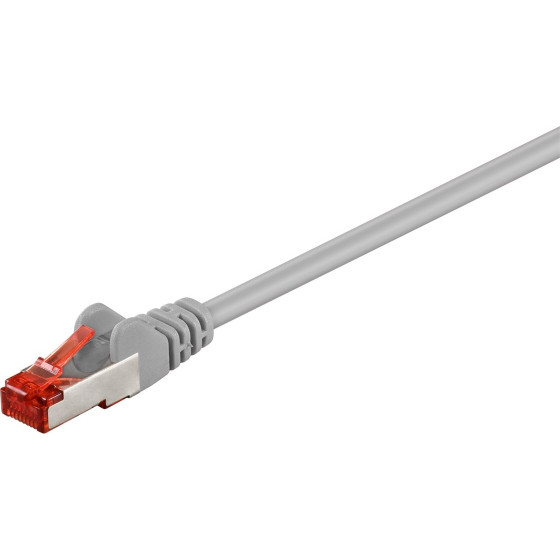 Goobay CAT 6 Patch Cable S/FTP (PiMF), grey 25 m - (95646)
