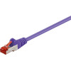 Goobay Cat 6 Patch Cable S/Ftp (PiMF), Violet - (93538)