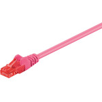 Goobay Cat 6 Patch Cable, U/UTP, Magenta - (95276)