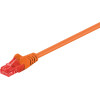Goobay Cat 6 Patch Cable, U/UTP, Orange - (95268)