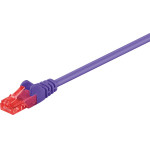 Goobay Cat 6 Patch Cable, U/UTP, Violet - (95275)
