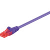 Goobay Cat 6 Patch Cable, U/UTP, Violet - (95284)