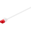 Goobay Cat 6 Slim Patch Cable U/UTP,White - (93696)