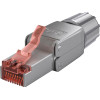 Goobay Cat 6 STP-Shielded RJ45 Connector For Field Assembly - (65940)